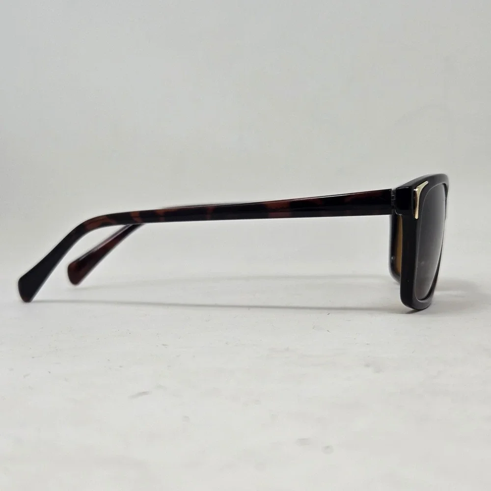 Kirkland Signature M29 Tortoise Shell Rectangular Sunglasses Italy 54-18-142